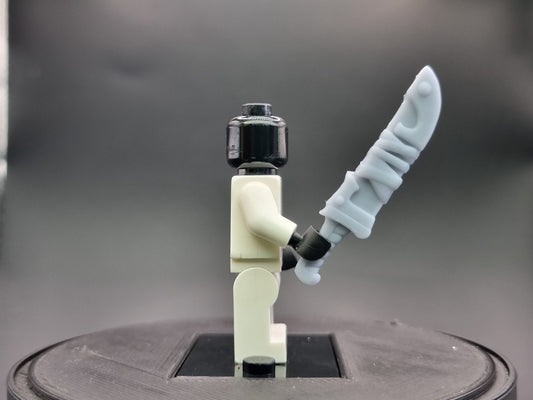 Building toy space warrior small sword