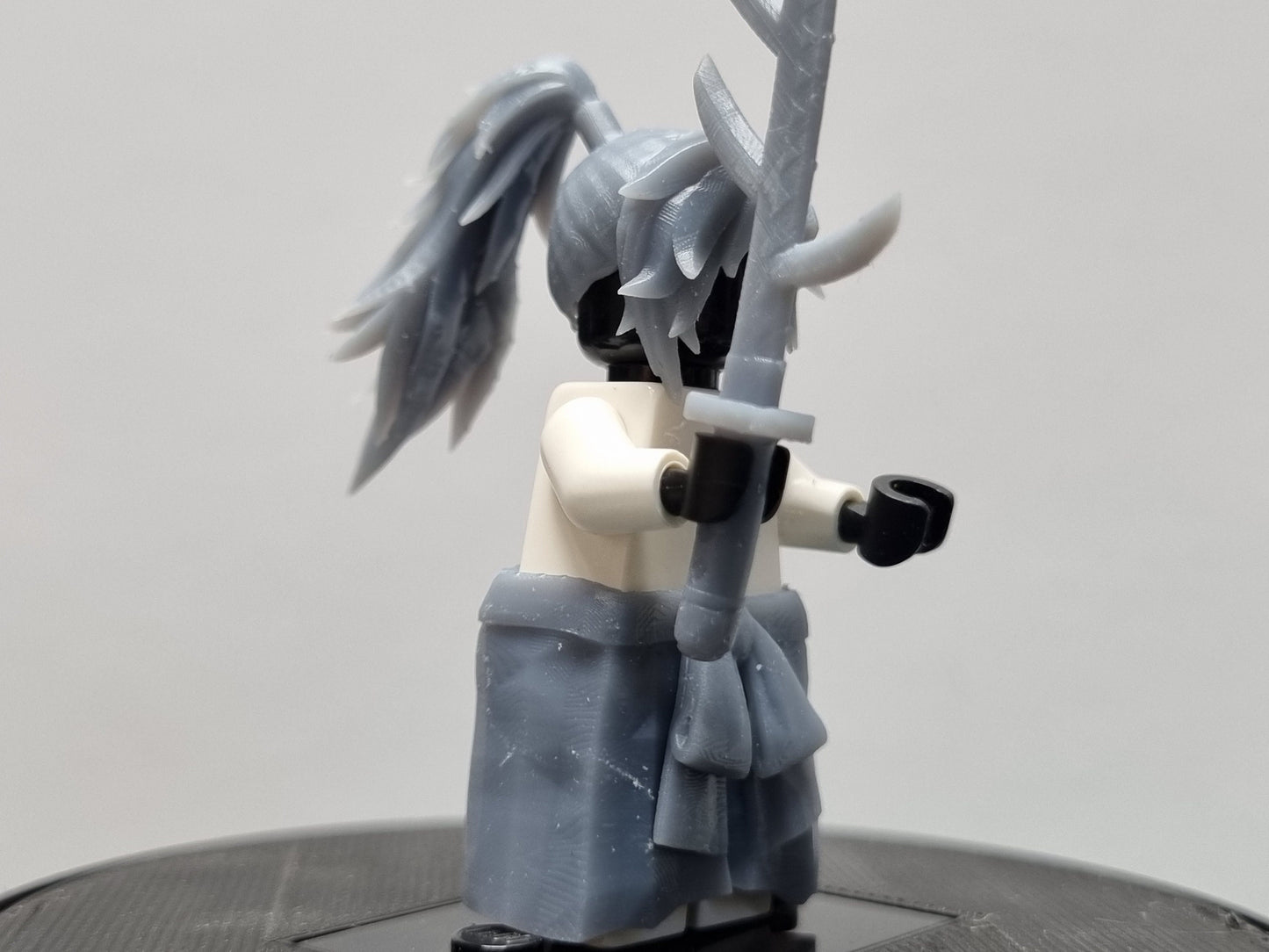 Building toy custom 3D printed demon armor set