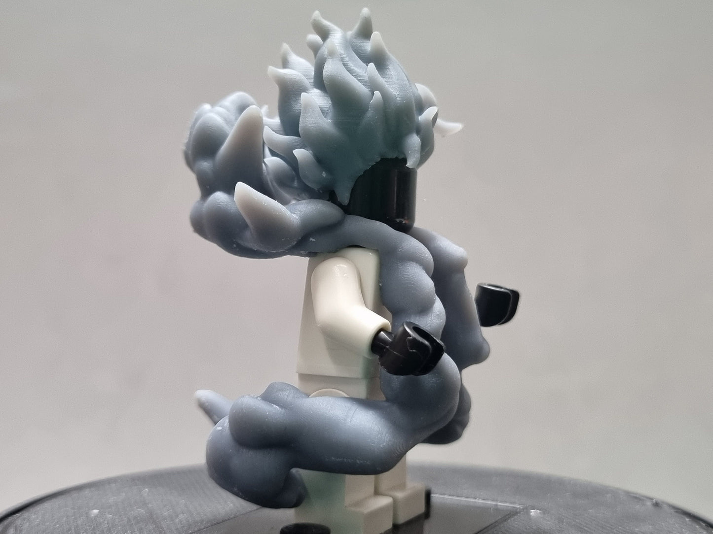 Building toy custom 3D printed cloud man