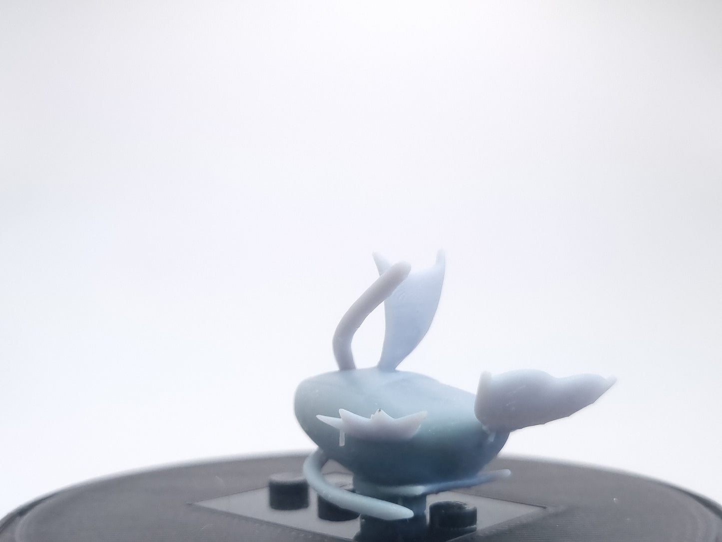 Building toy custom 3D printed fish on land!
