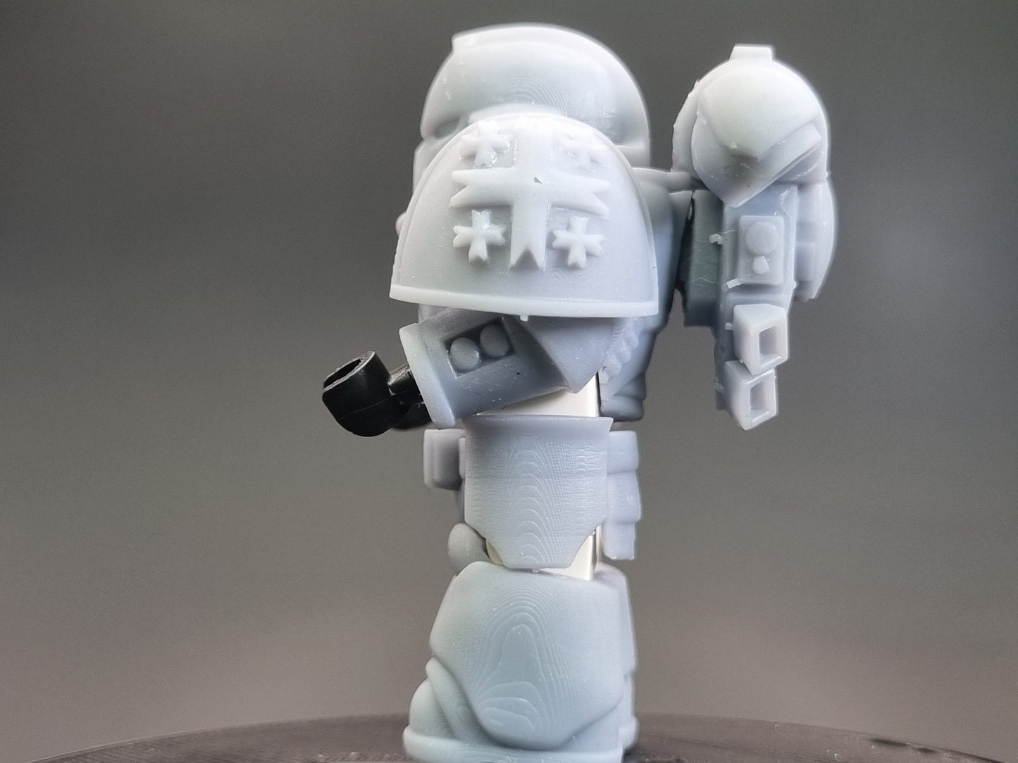 Building toy space warrior templar faction expension pack!