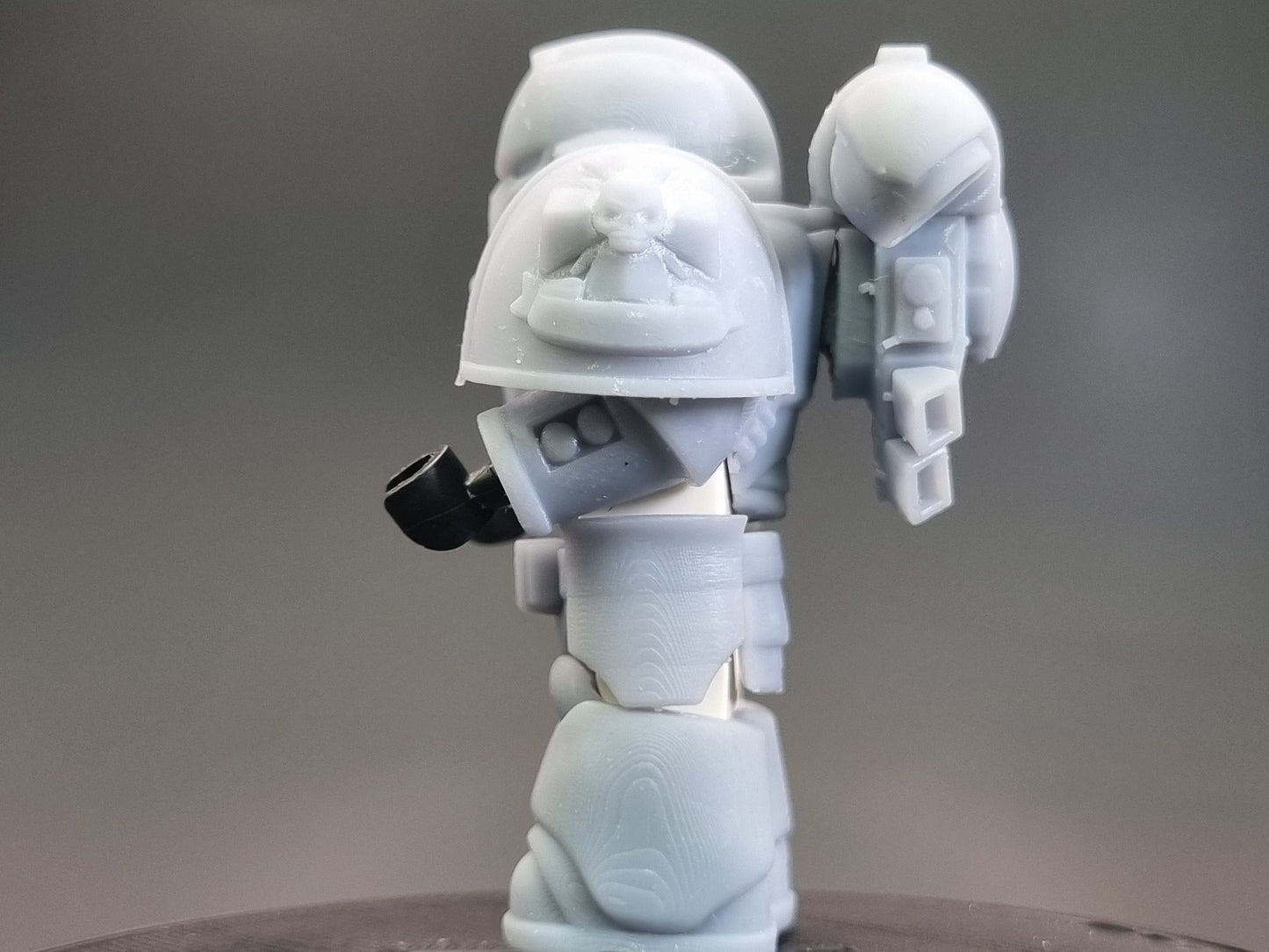Building toy space warrior templar faction expension pack!