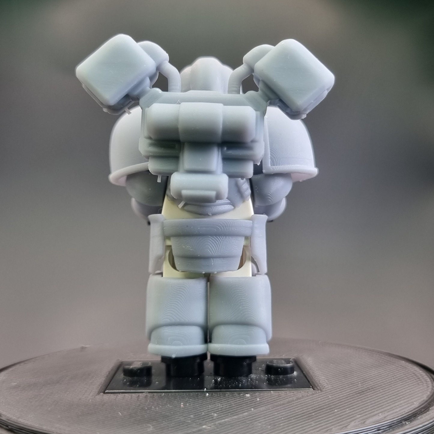 Building toy space warrior backpacks pack!