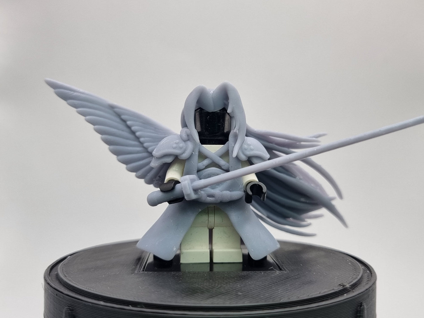 Building toy custom 3D printed winged angel!