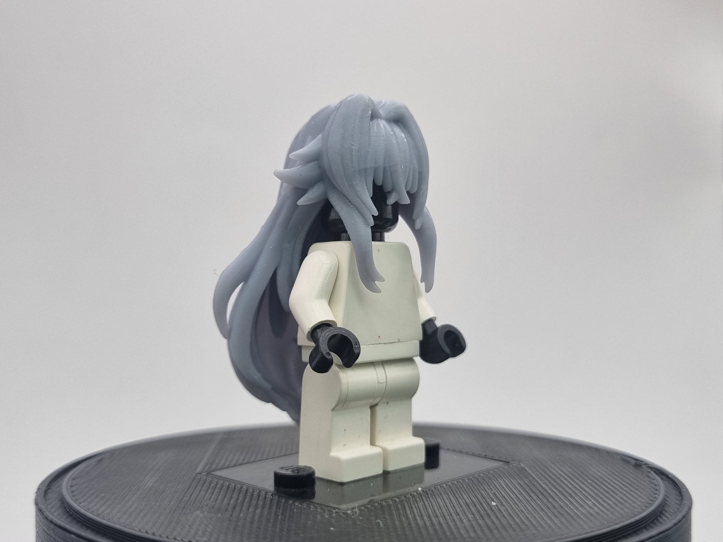 Building toy custom 3D waifu hair long!