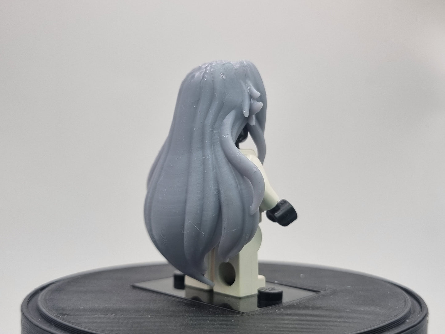 Building toy custom 3D waifu hair long!