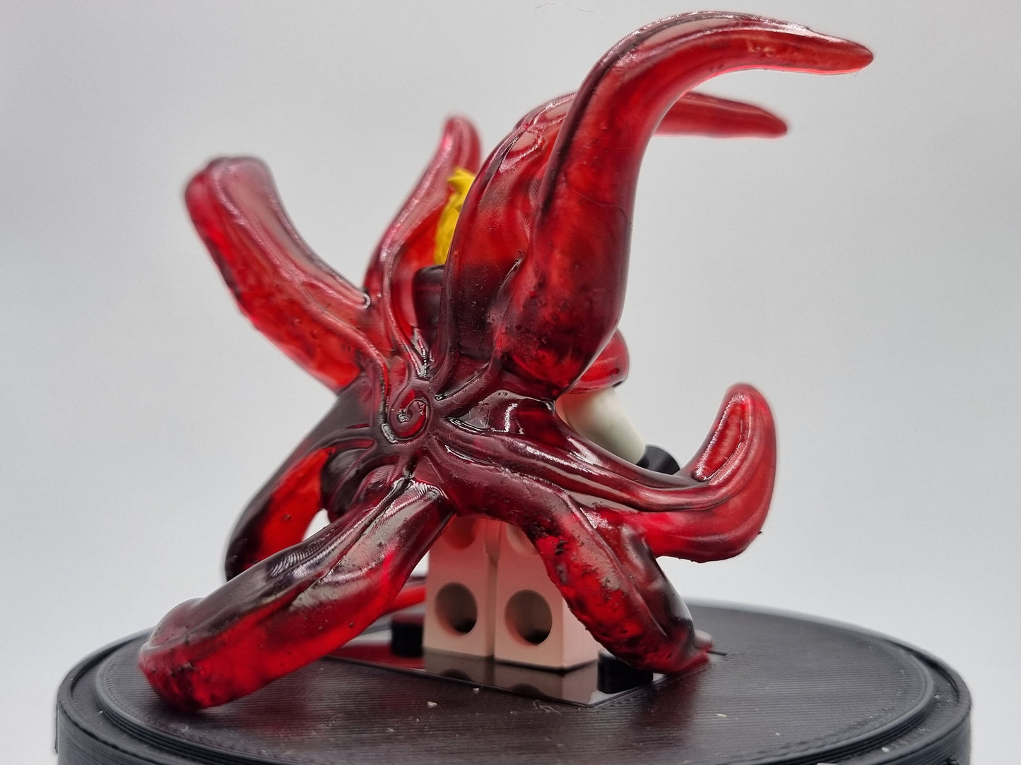 Building toy custom 3D printed and fully painted transparent tentical mode!
