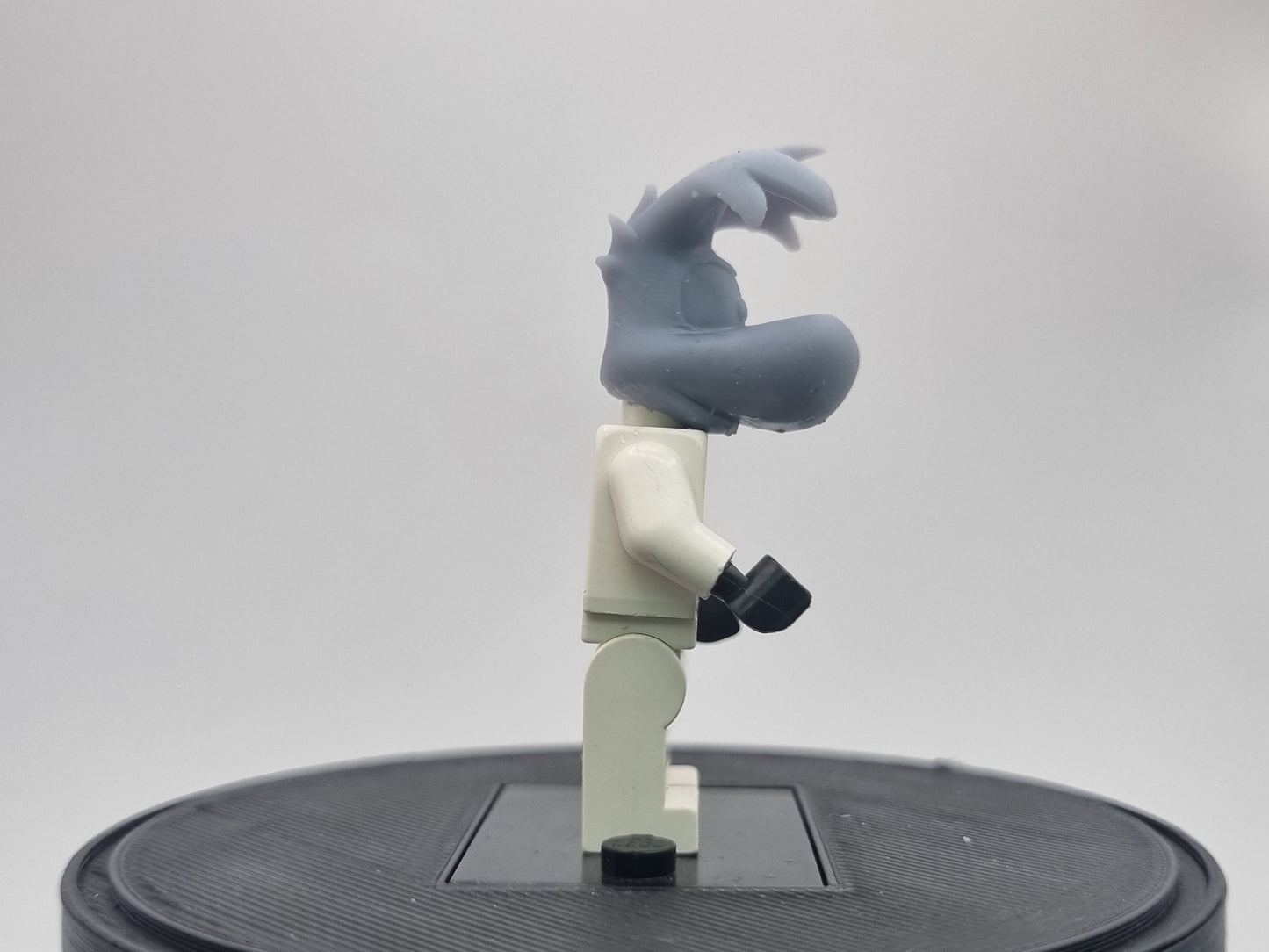 Building toy custom 3D printed beam man head!