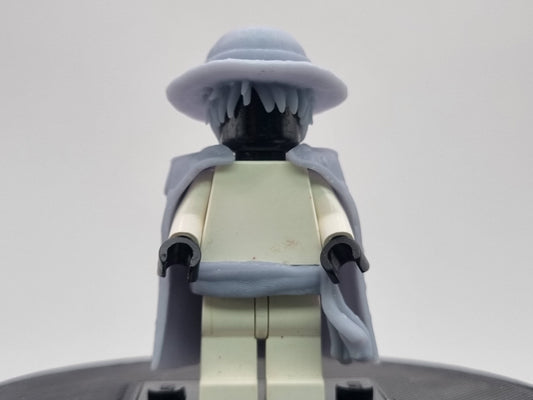 Building toy custom 3D printed rubber pirrate captain with cloak!