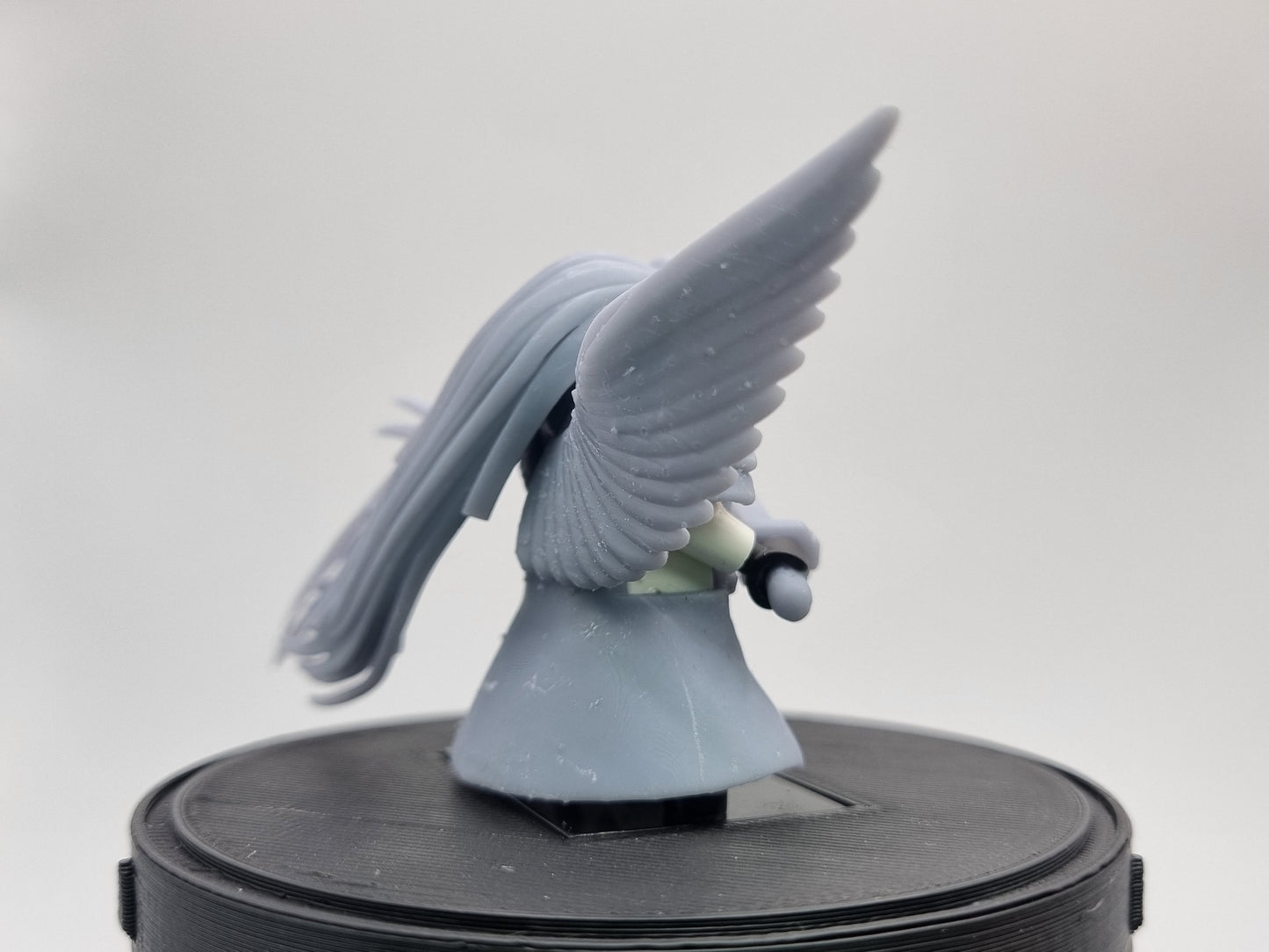 Building toy custom 3D printed winged angel!