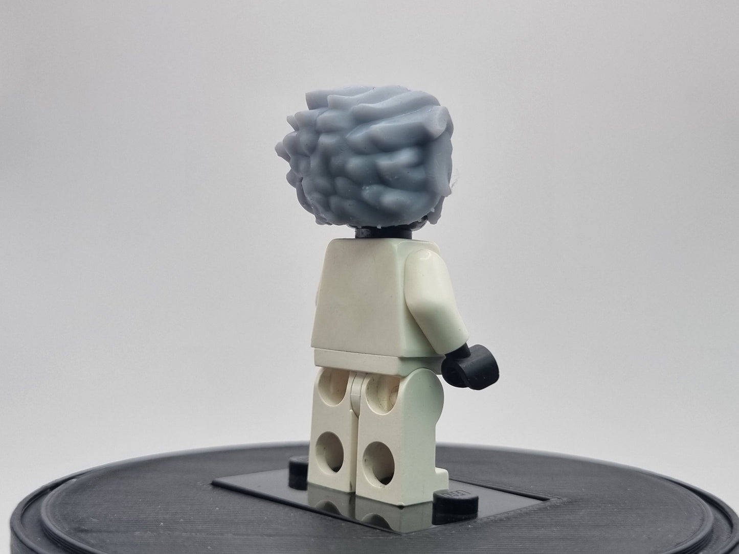 Building toy custom 3D printed mad girl hair!