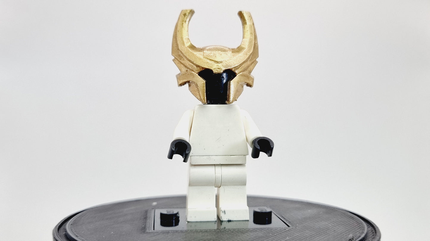 Building toy fully painted gold the all seeing norse super hero!