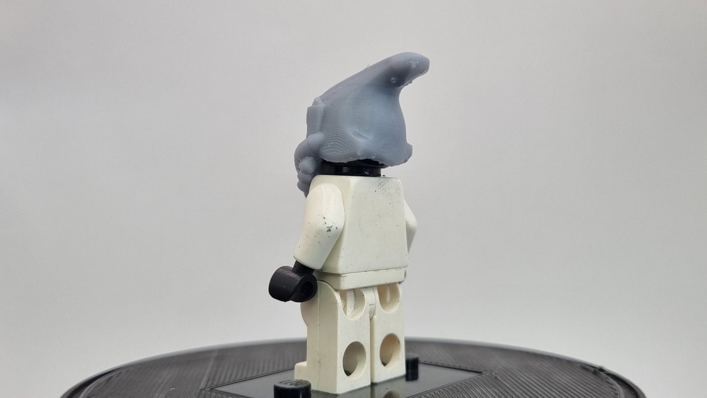 Building toy 3D printed galaxy wars alien with gas mask