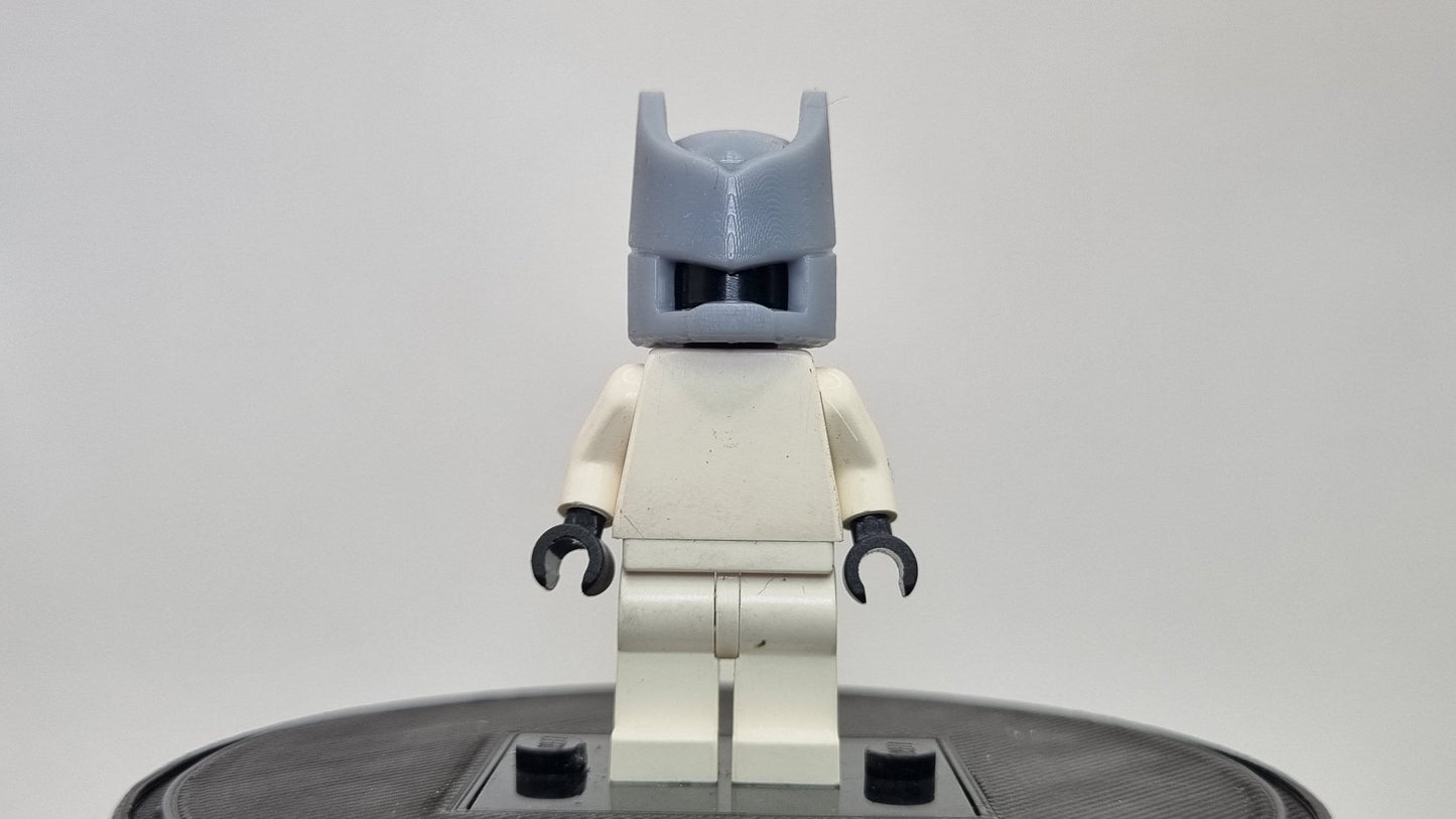 Building toy 3D printed robot bat helmet!