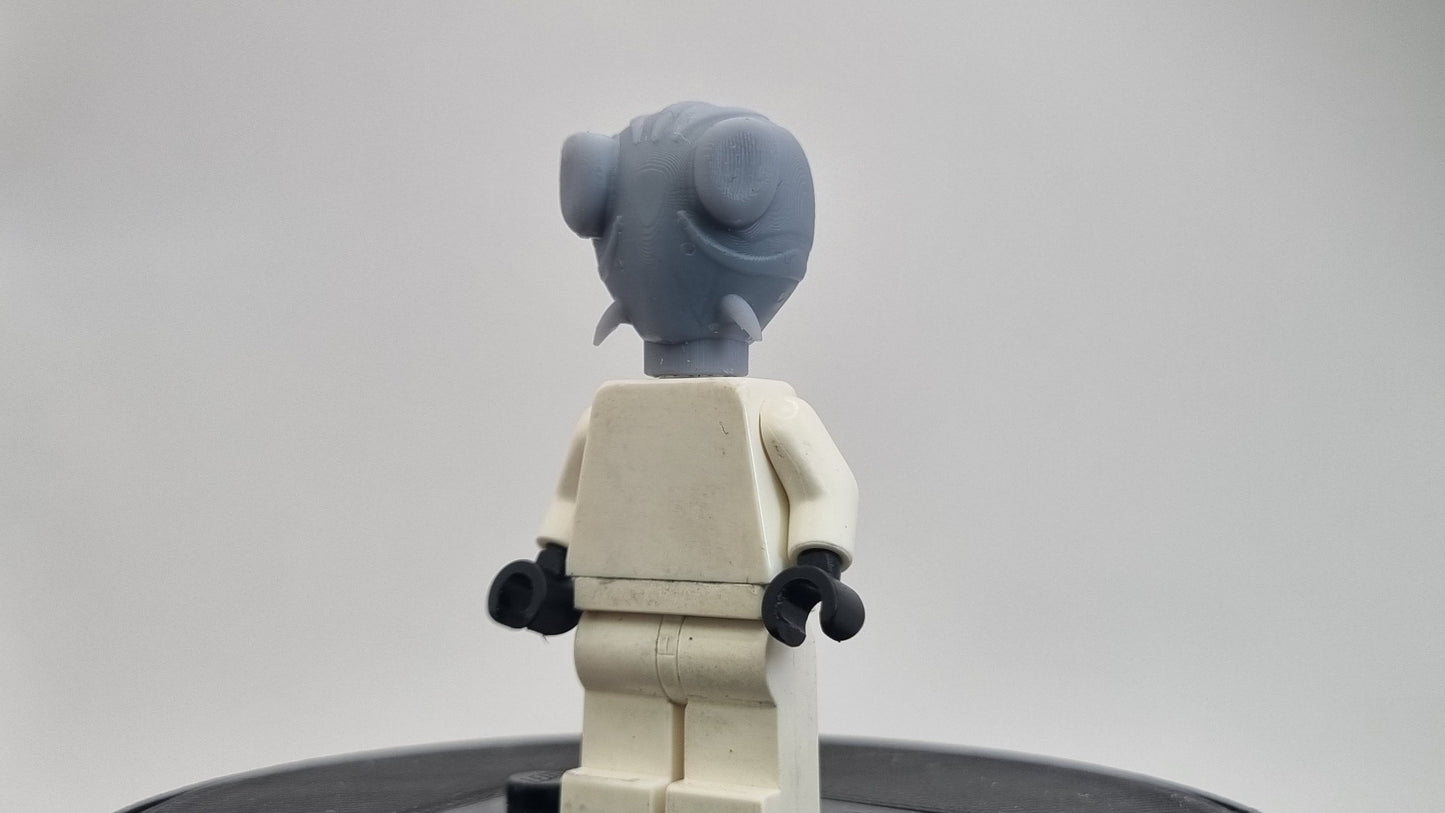 Building toy 3D printed atlantian super hero head!