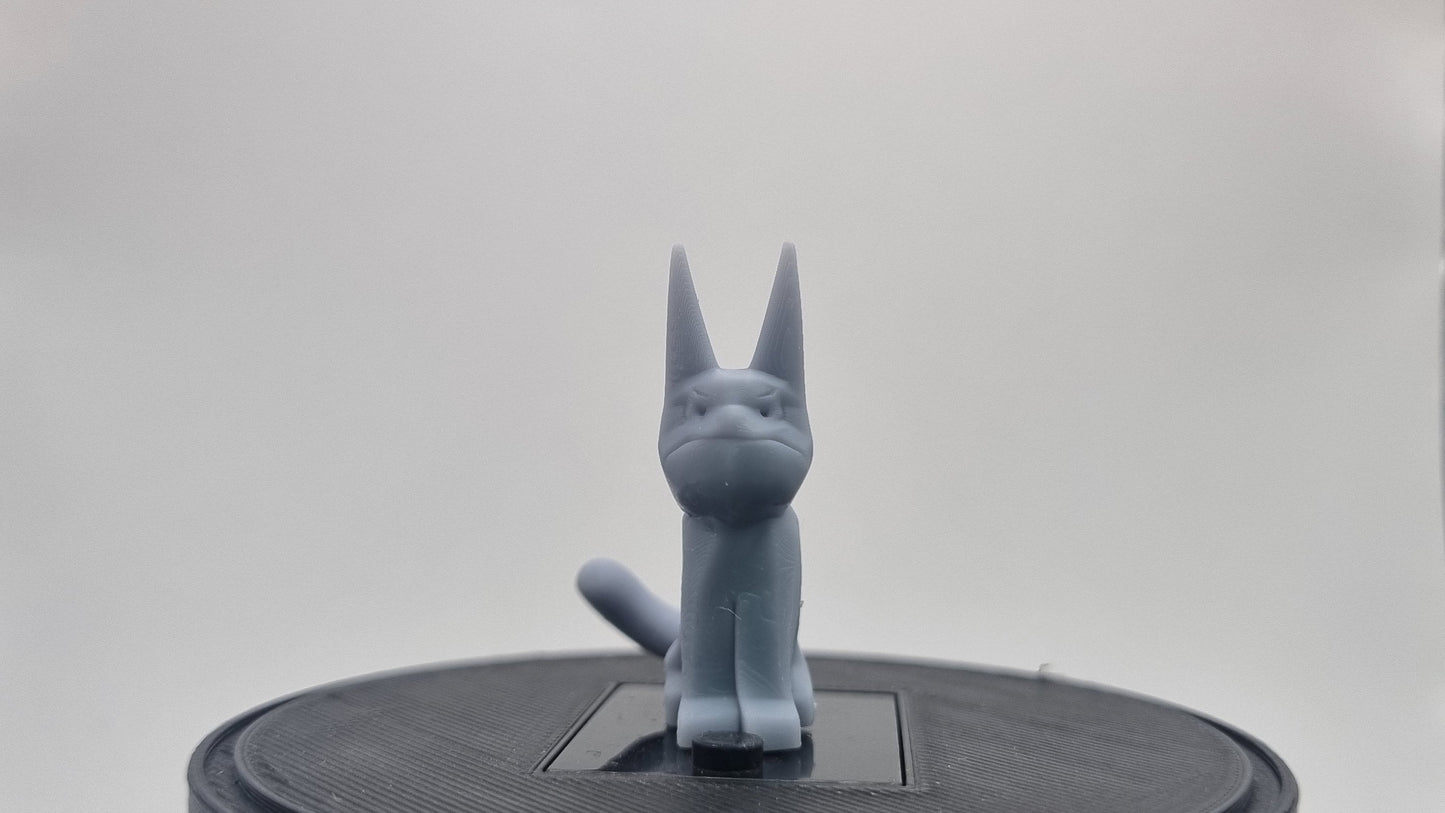 Building toy sitting down space cat!