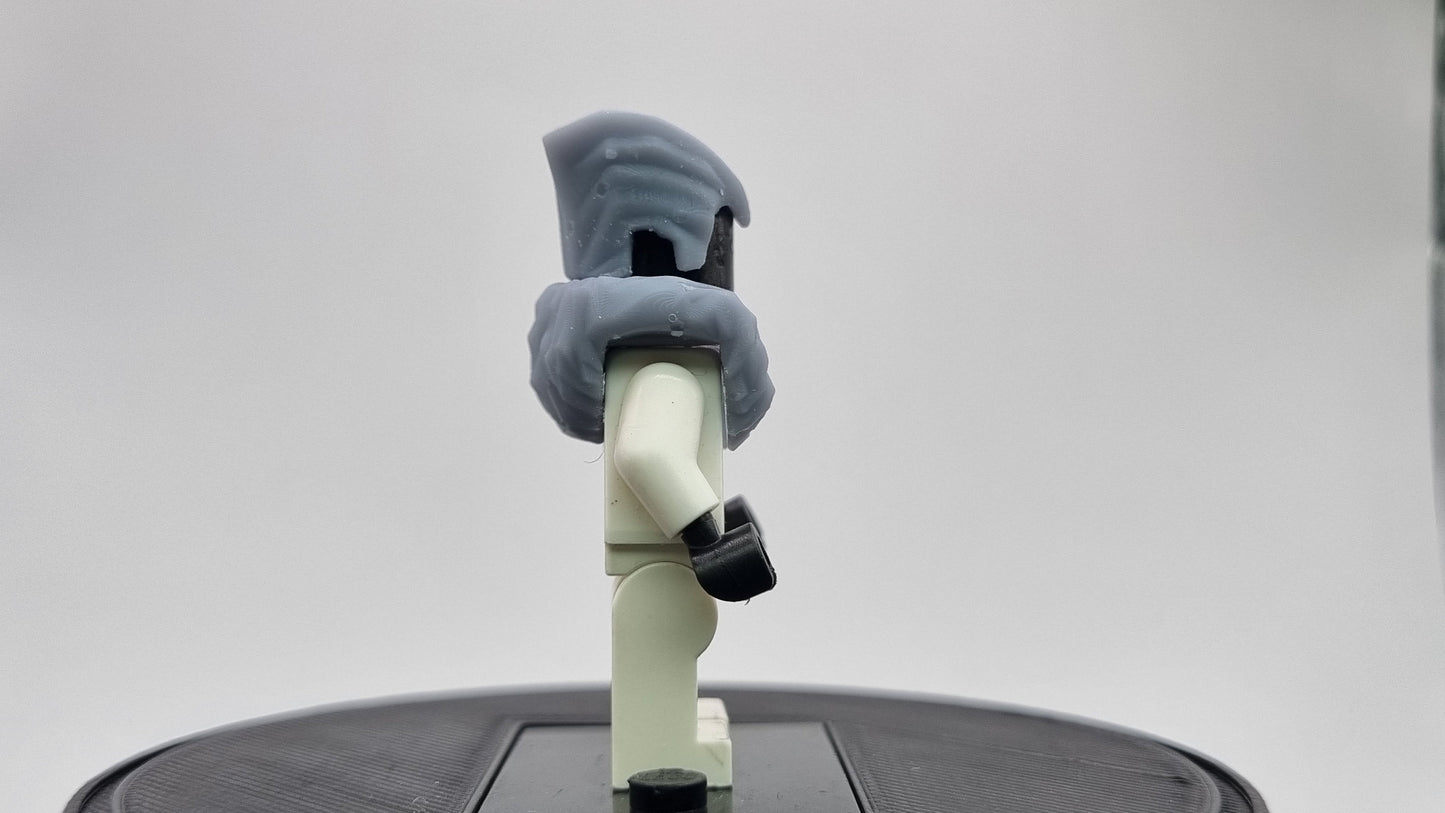 Building toy custom 3D printed nomral ancient cat villain!