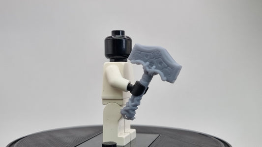 Building toy custom 3D printed lightning hammer!
