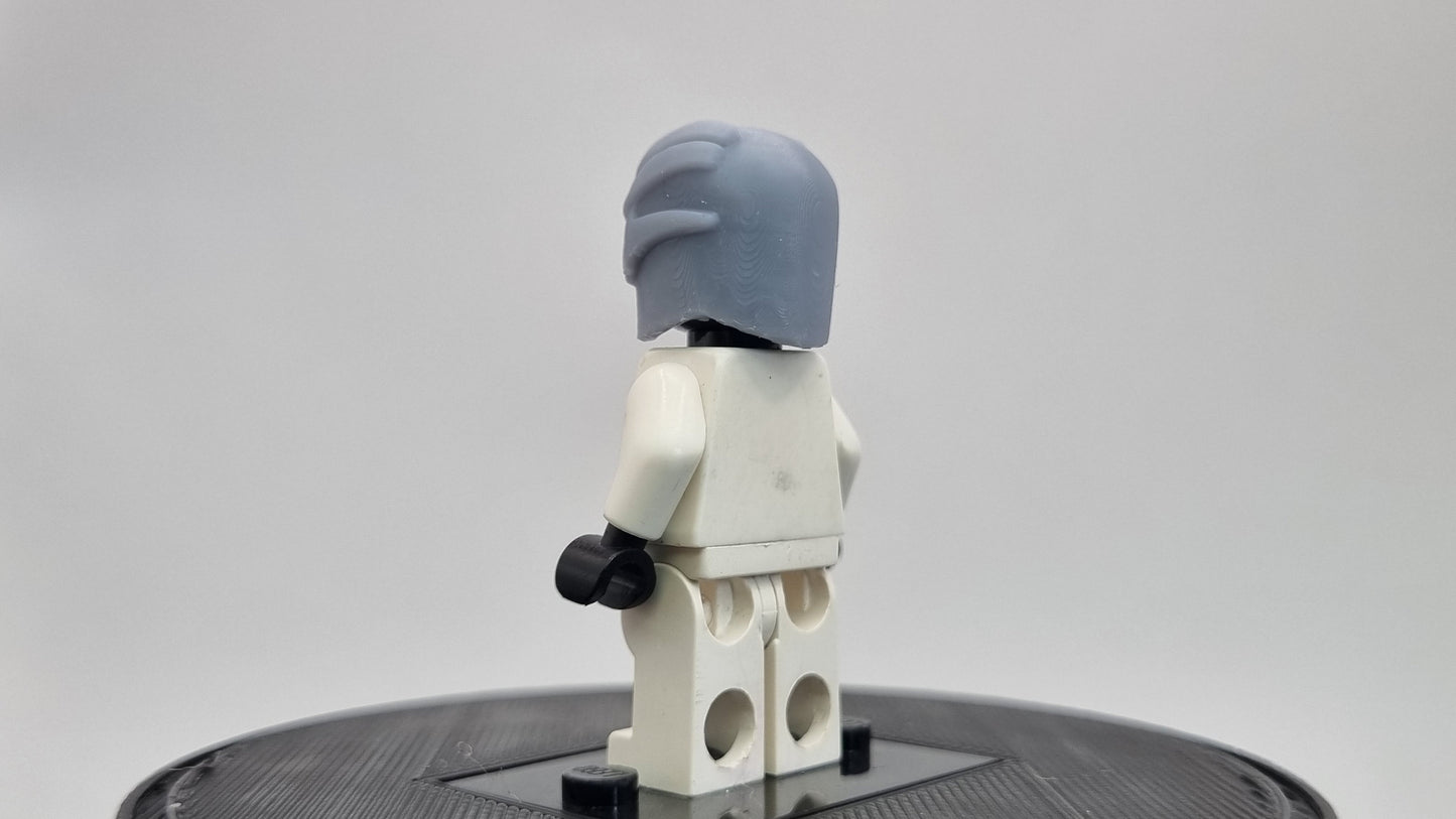 Building toy custom 3D printed super hero leader of a space group!
