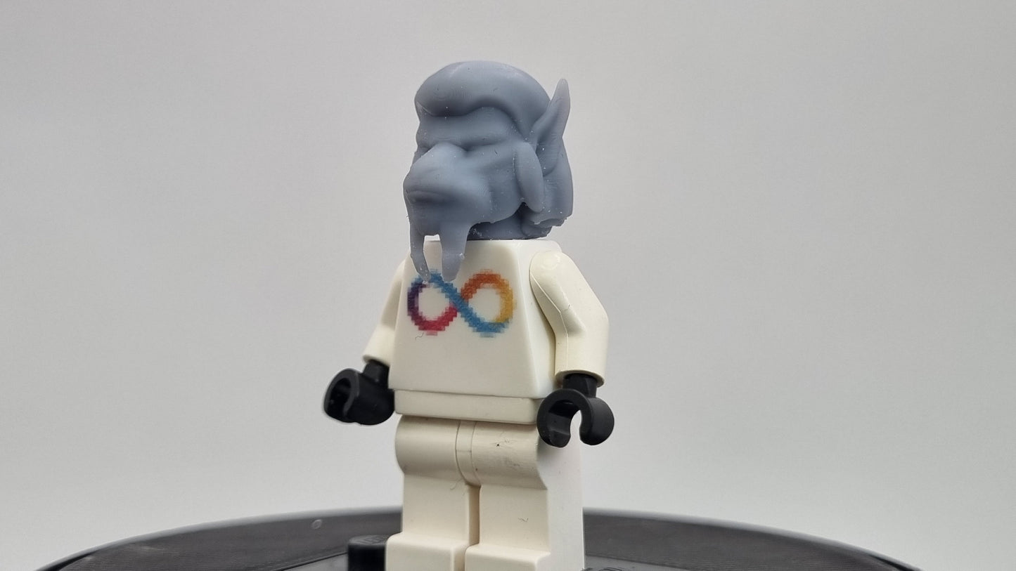Building toy custom 3D printed galaxy wars tentical hound like alien!