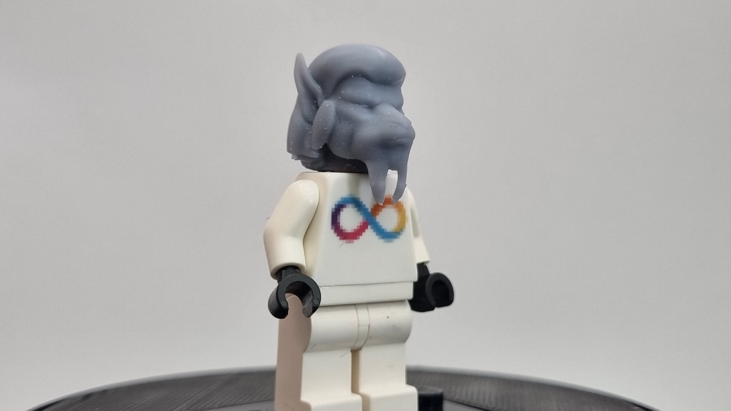 Building toy custom 3D printed galaxy wars tentical hound like alien!