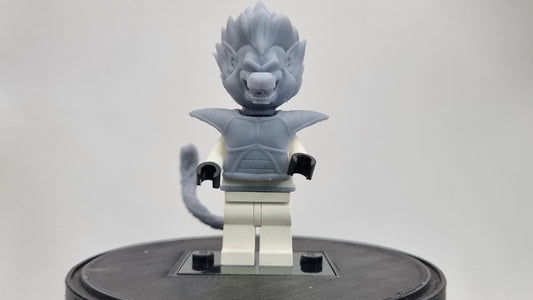 Building toy custom 3D printed ape with armor!