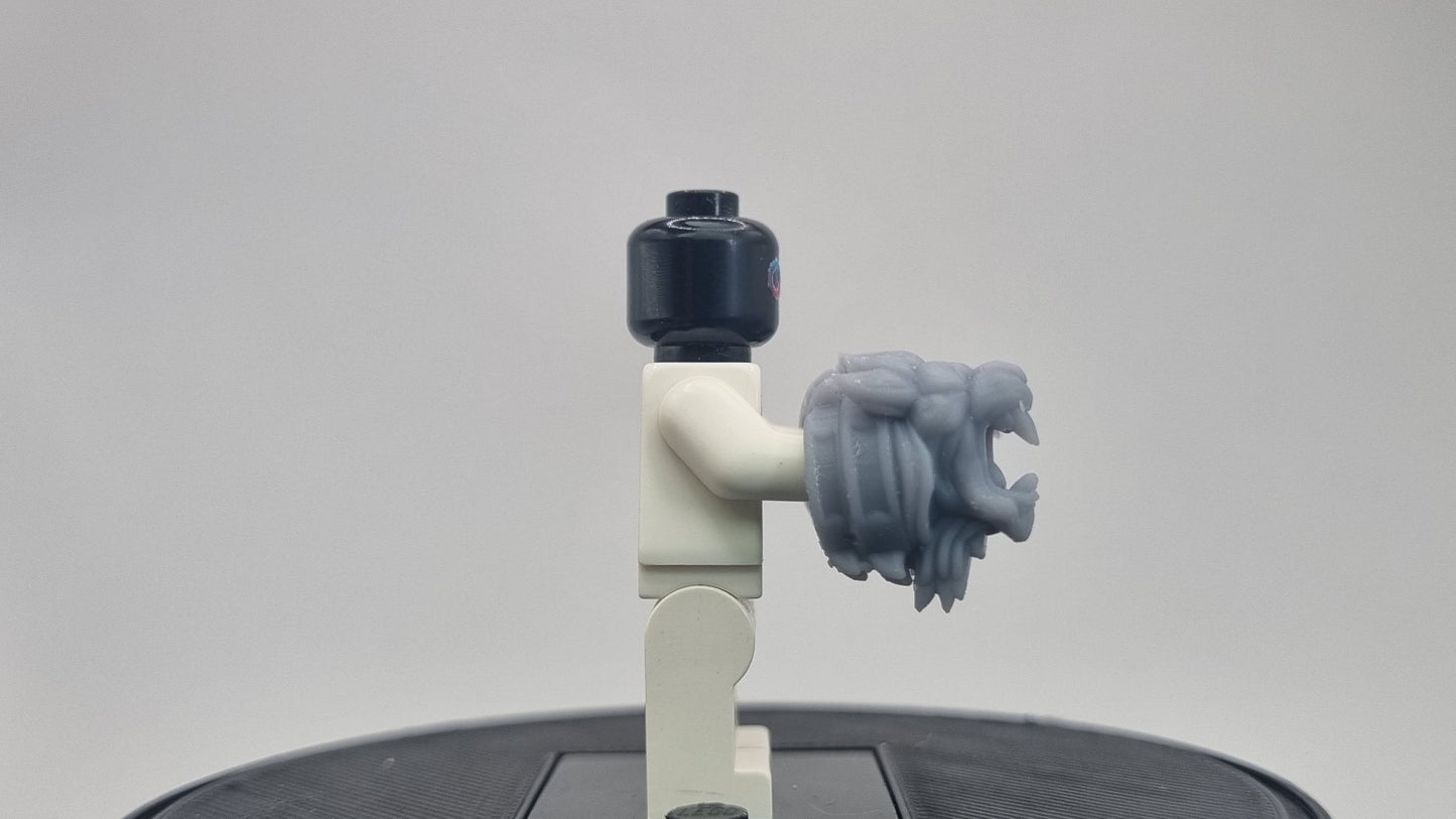 Building toy custom 3D printed angry god killing fist weapons!