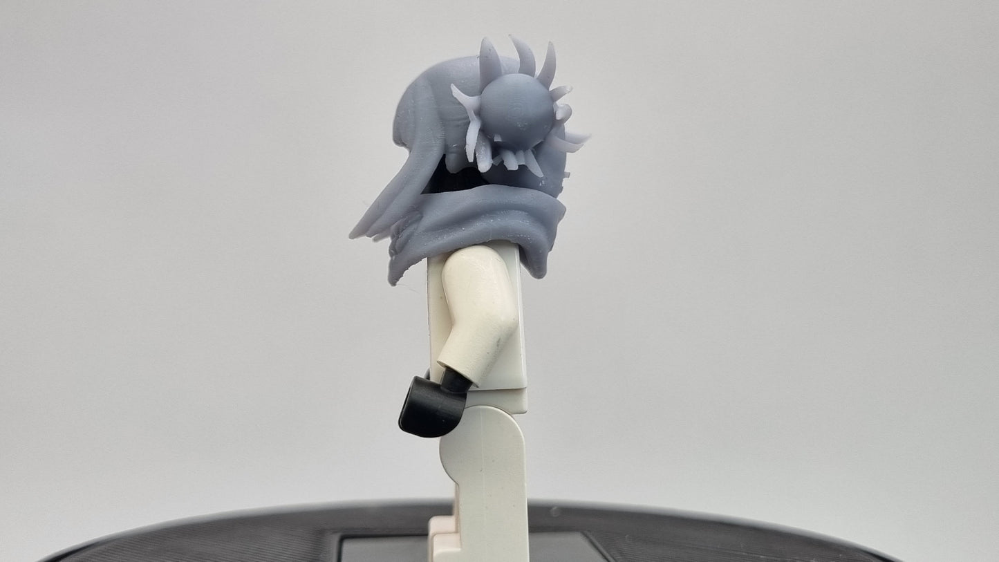 Building toy custom 3D printed crazy anime girl!