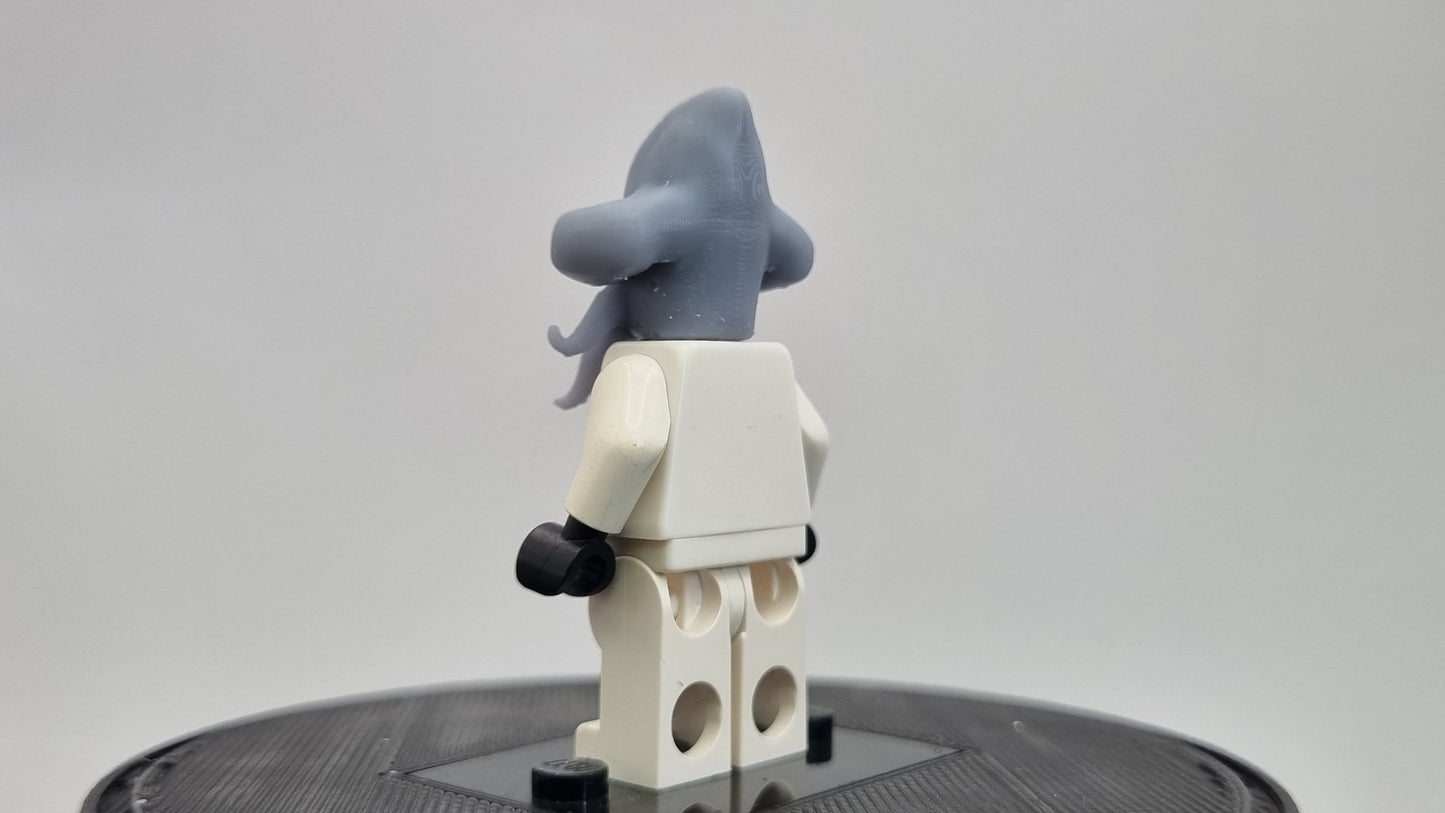 Building toy custom 3D printed galaxy wars tentical beard alien!