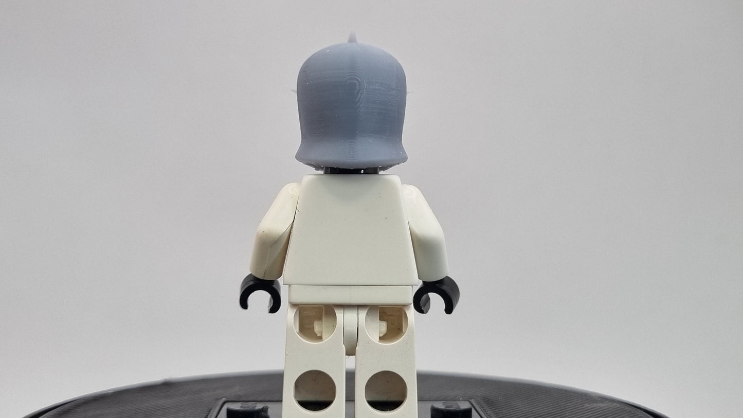 Building toy custom 3D printed super heroes galactic corpse helmet!