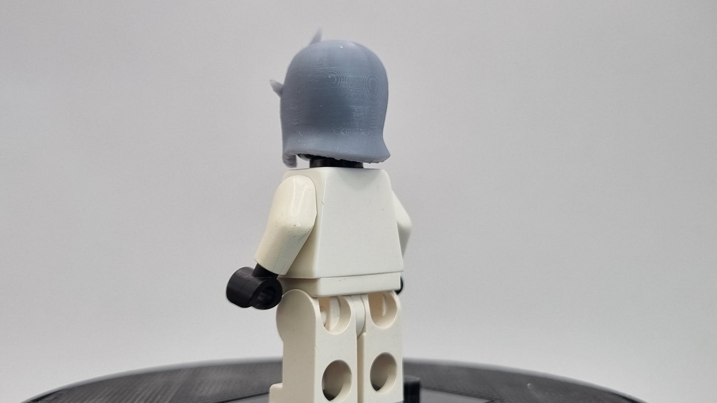 Building toy custom 3D printed super heroes galactic corpse helmet!