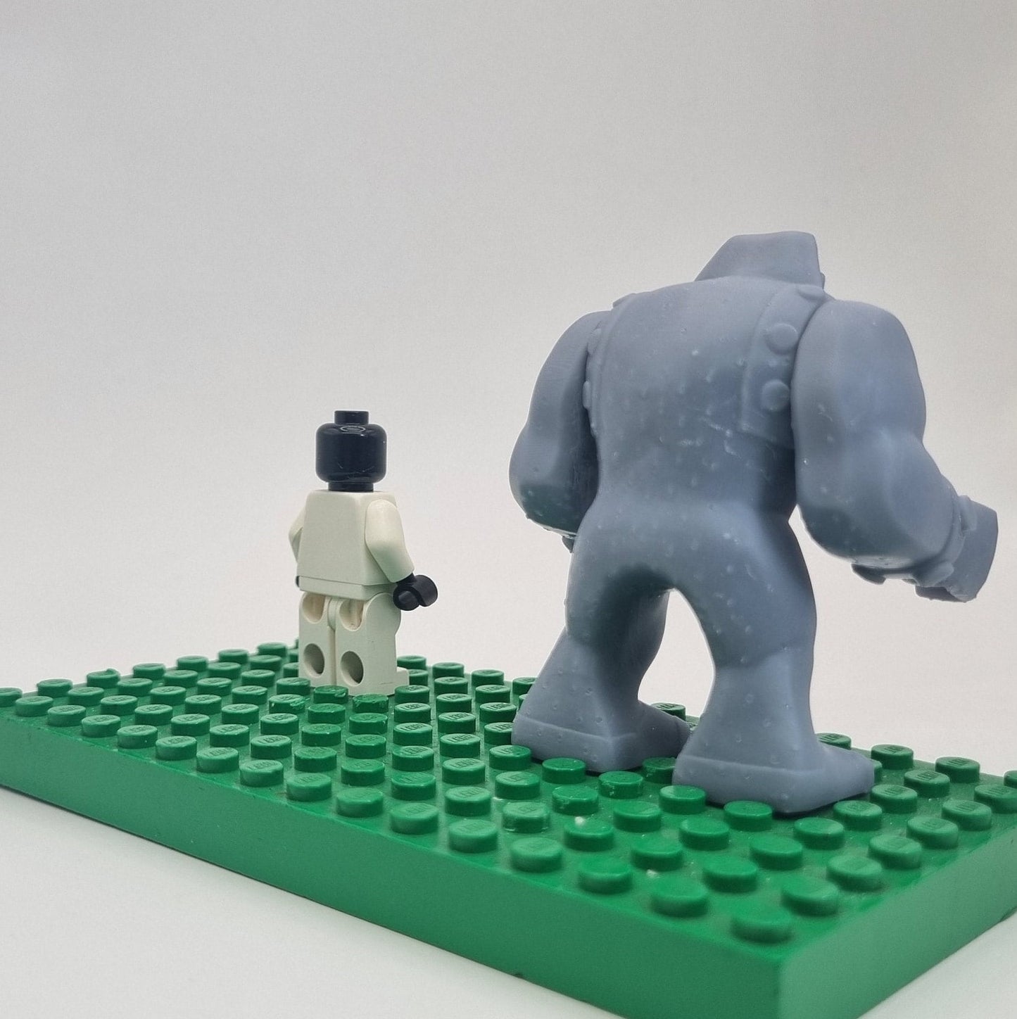 Custom 3D printed building toy teen heroes villain bigfig!