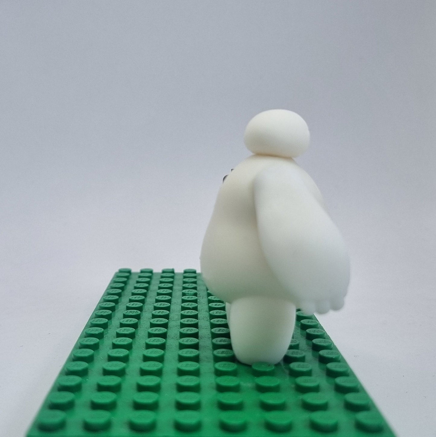 Custom 3D printed building toy big white marshmallow balloon character bigfig!