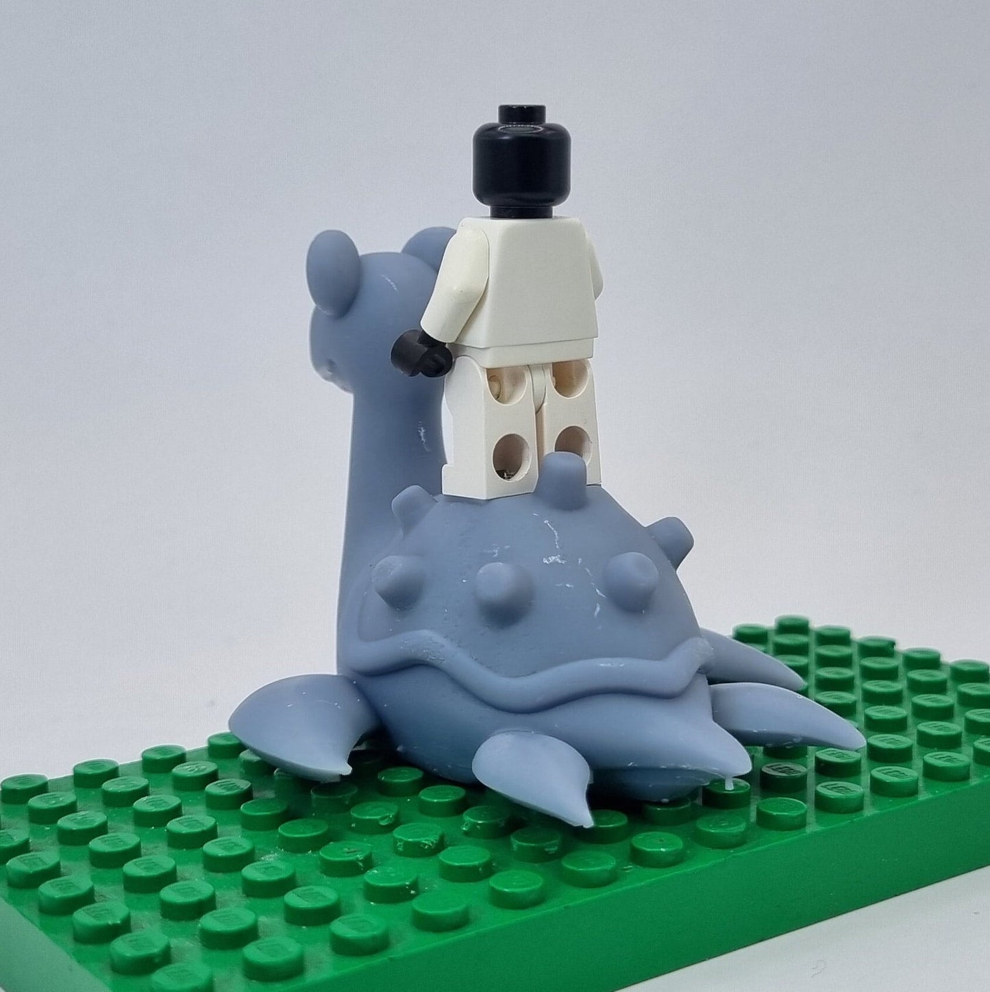 Building toy custom 3D printed animal to catch seaturtle mix