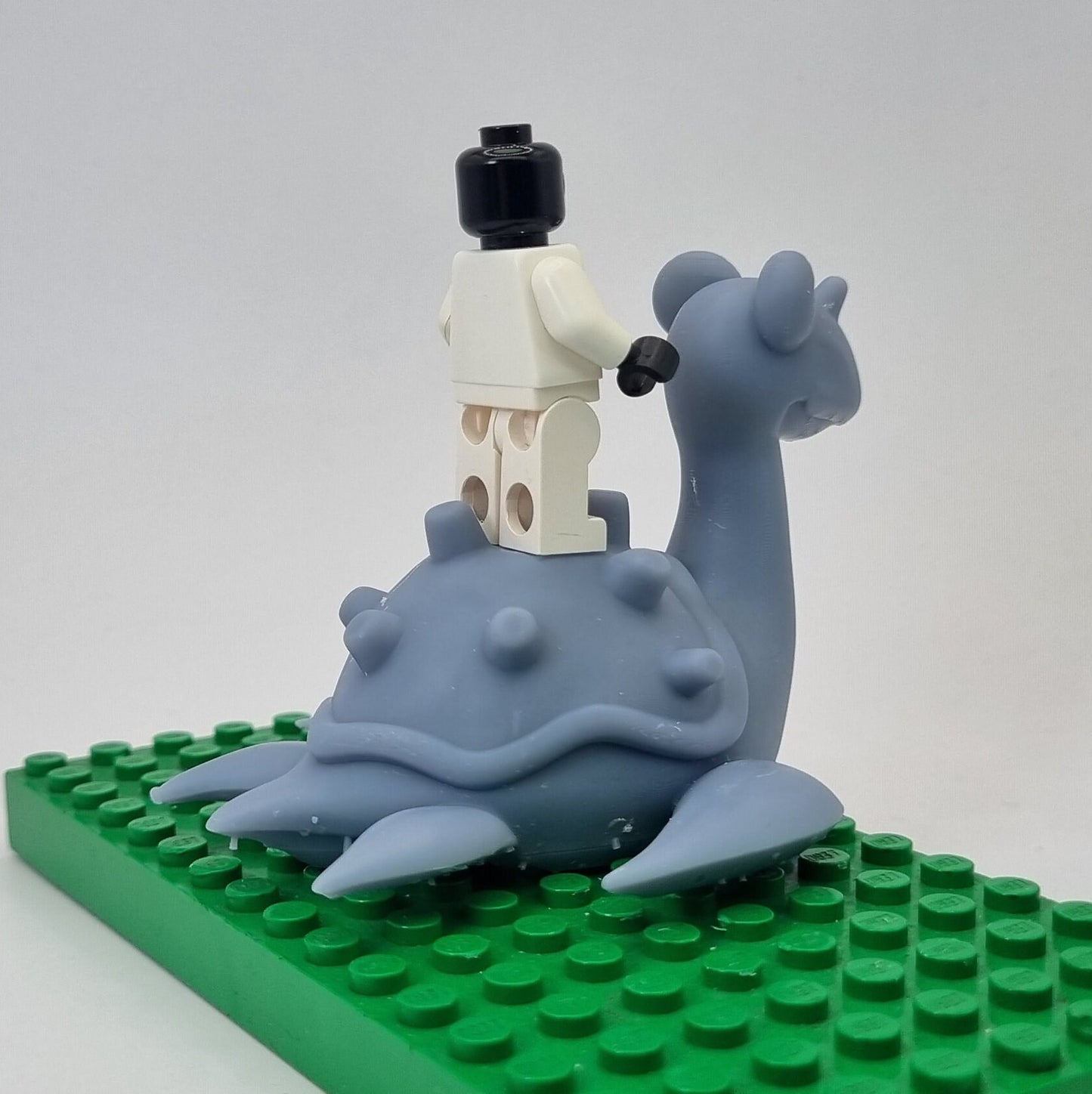 Building toy custom 3D printed animal to catch seaturtle mix