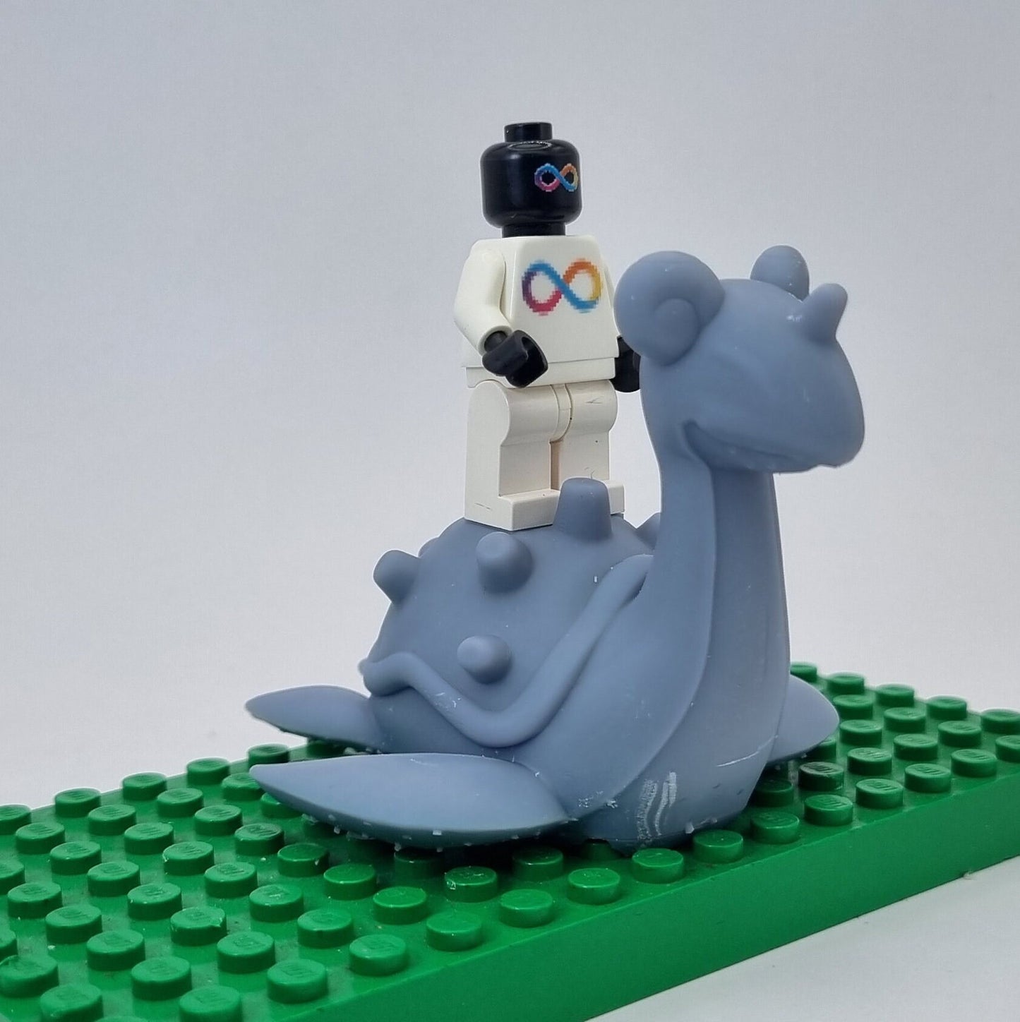 Building toy custom 3D printed animal to catch seaturtle mix