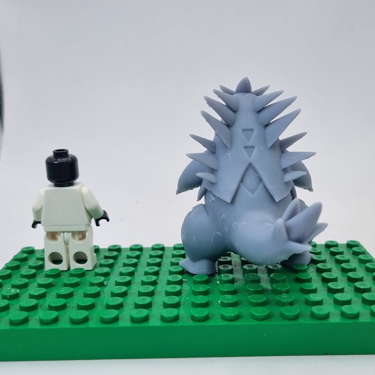 Building toy custom 3D printed animal to catch spikey dinosaur!