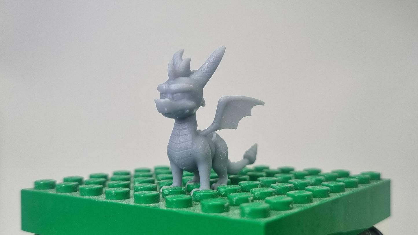 Custom 3D printed building toy little dragon!