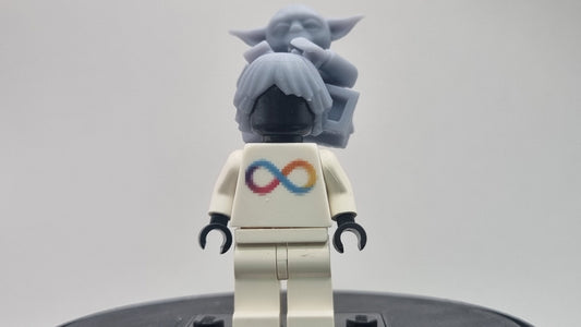 Custom 3D printed building toy galaxy wars climbing master!