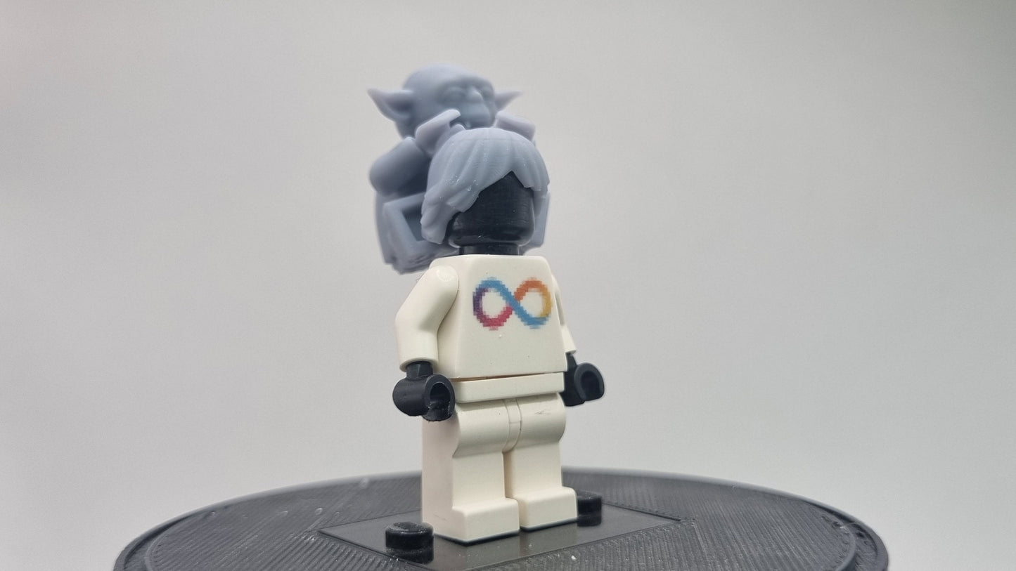Custom 3D printed building toy galaxy wars climbing master!