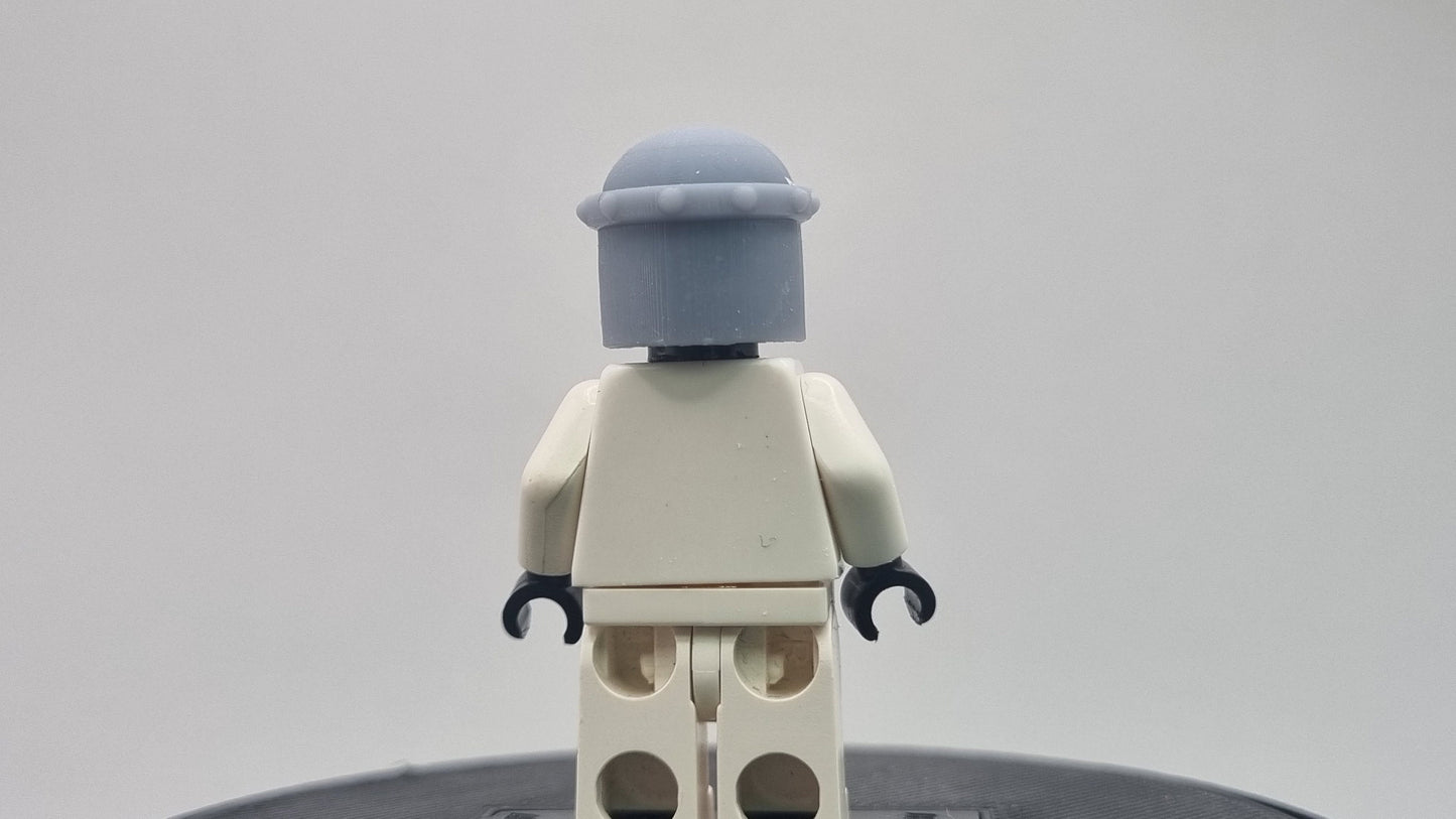 Custom 3D printed building toy superhero bucket helmet!