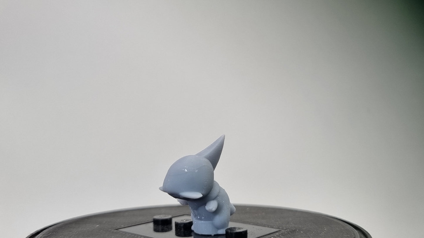 Building toy custom 3D printed animal to catch unicorn dinosaur