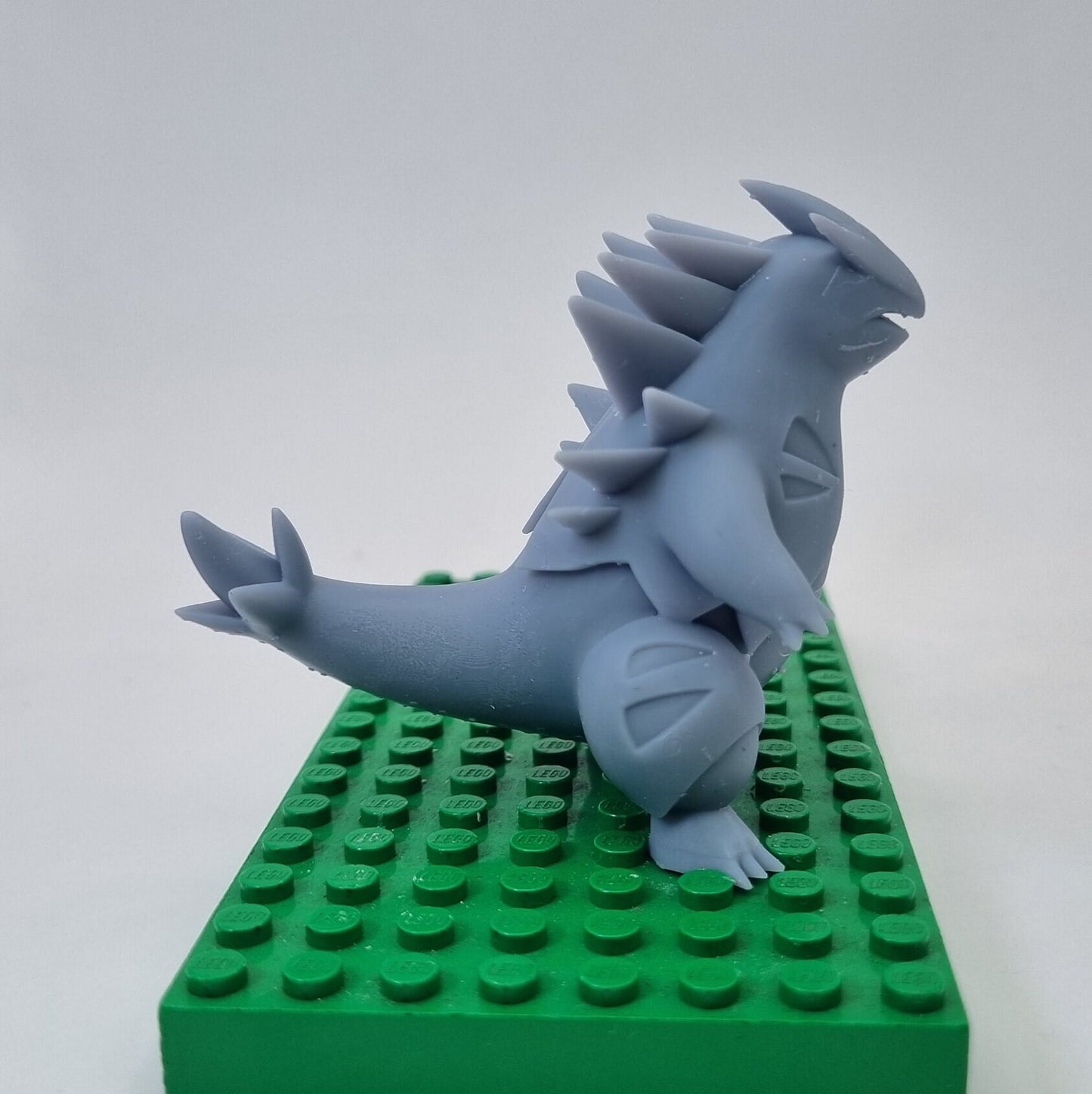 Building toy custom 3D printed animal to catch spikey dinosaur!