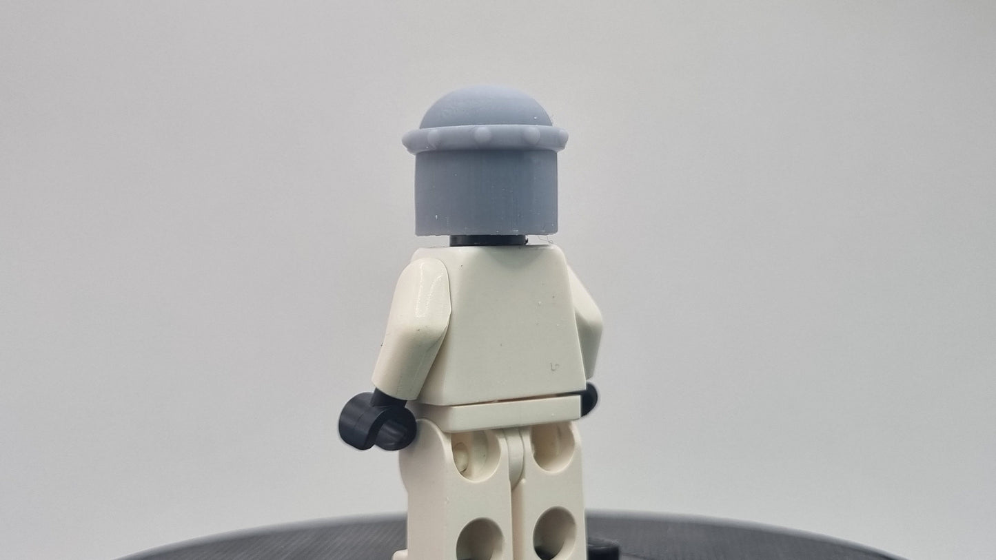 Custom 3D printed building toy superhero bucket helmet!