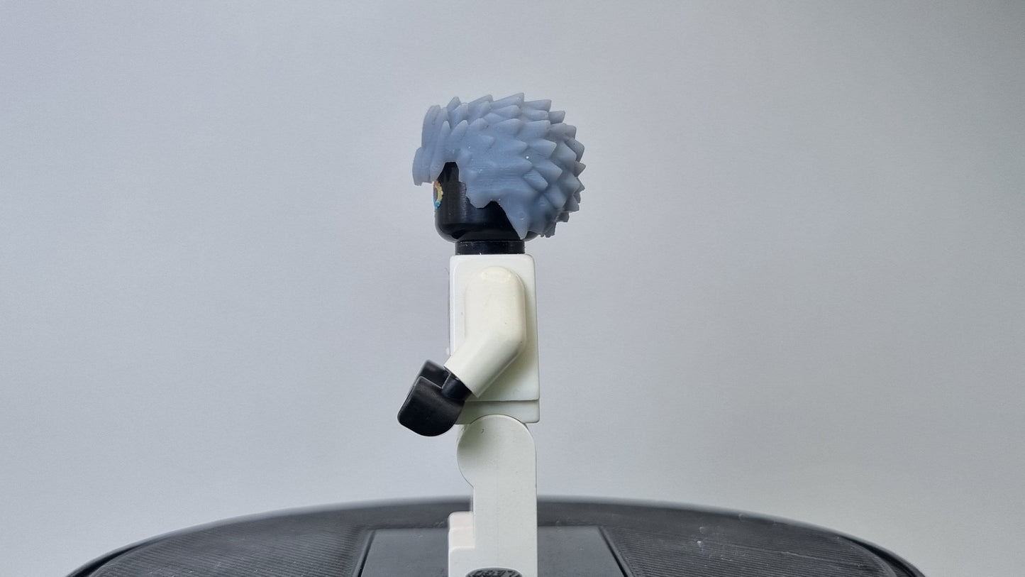 Custom 3D printed dog armor big sword guy hairpiece!